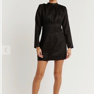 Dissh Woods Black Linen Dress 8